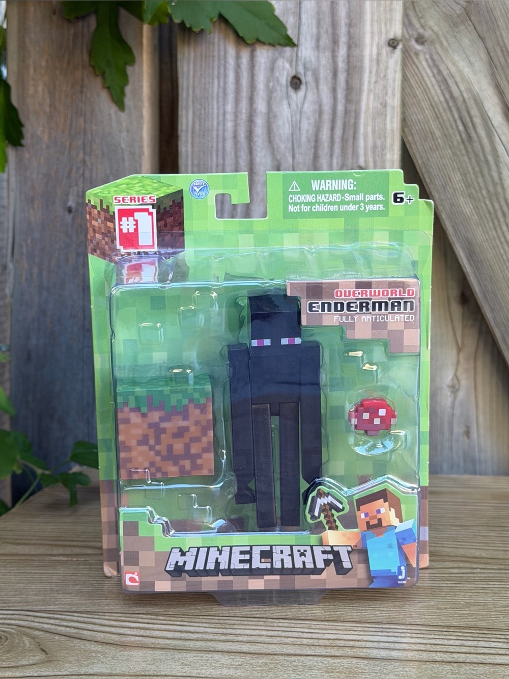 Minecraft Core Overworld Enderman Series 1 Action Figure Jazwares Mojang New